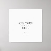 Square Canvas Printing Leinwanddruck (Vorderseite)