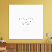 Square Canvas Printing Leinwanddruck (Insitu (Wohnzimmer))