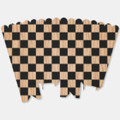 Square Checkers Design Popcorn Geschenkschachtel (Ungeklappt)