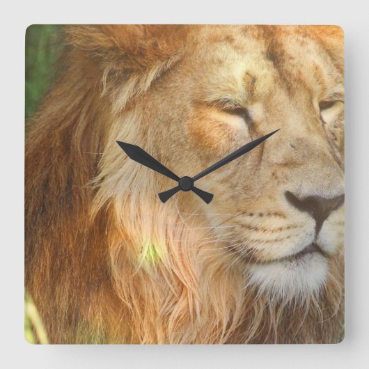 Square Clock - Customized Quadratische Wanduhr (Vorderseite)