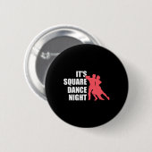 Square Dance Button (Vorne & Hinten)