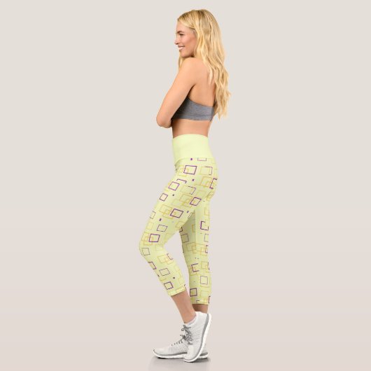 Square Dance Capri Leggings (Links)