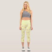 Square Dance Capri Leggings (Vorderseite)