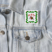 Square Dance Christmas Button (Beispiel)
