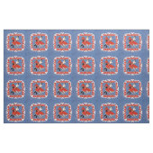 Square Dance Couple auf Imitate Denim 9" Stoff (Yard (91,4 cm))