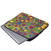 Square Dance Dos Laptopschutzhülle (Vorne Knopf)