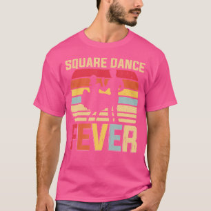 Square Dance Fieber Cowboy Country Musik Square Da T-Shirt