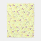 Square Dance Fleece Blanket (Vorderseite)