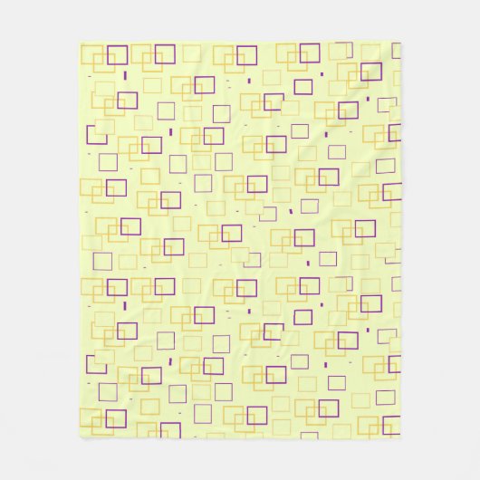 Square Dance Fleece Blanket (Vorderseite)