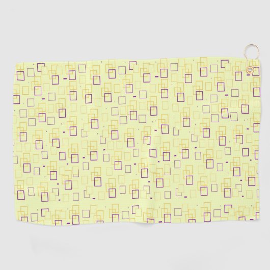 Square Dance Golfhandtuch (Horizontal)