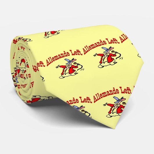 Square Dance Krawatte (Gerollt)