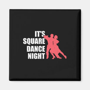 Square Dance  Magnet