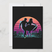 Square Dance Square Dance Retro Einladung (Rückseite)