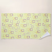 Square Dance Strandtuch (Vorderseite)