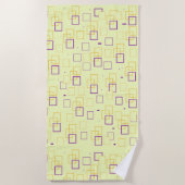 Square Dance Strandtuch (Vorderseite)