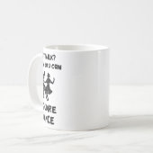 Square Dance Why Walk Square Dancer Square tanzen Kaffeetasse (Vorderseite Links)