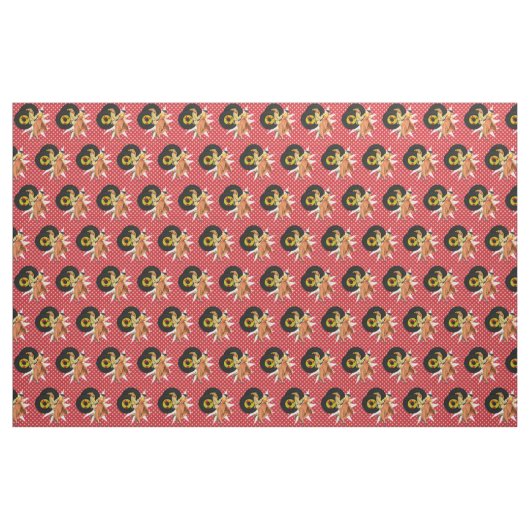 Square Dancers oder Swing Tänzer mit Platten Pirat Stoff (Yard (91,4 cm))