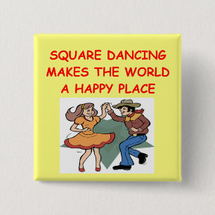 Square-Dancing Button