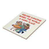 Square-Dancing Fliese (Seite)