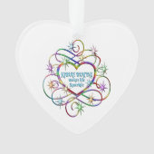 Square Dancing macht Leben sparkle Ornament (Vorderseite)