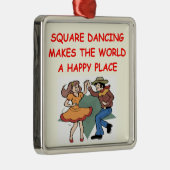 Square-Dancing Ornament Aus Metall (Rechts)