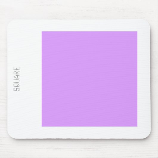 Square - Easter Purple and White Mousepad (Vorne)