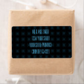 Square Empfang (Square Pattern) Blau (Insitu)