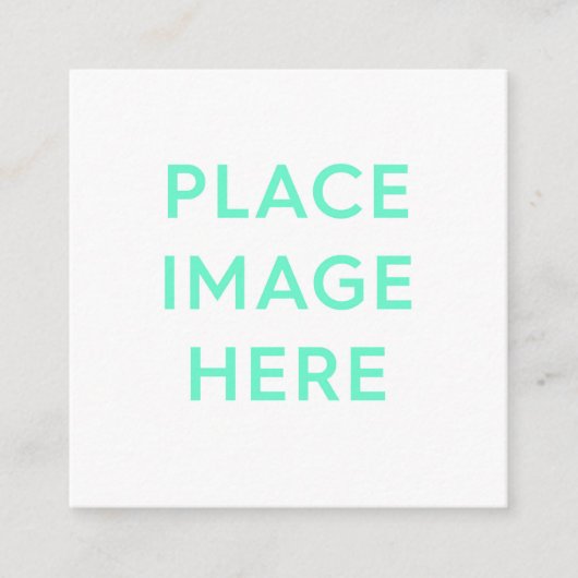 Square Encryption Card Begleitkarte (Vorderseite)