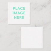 Square Encryption Card Begleitkarte (Vorne/Hinten)