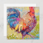 Square Flat Note Card Dankeskarte (Vorne/Hinten)