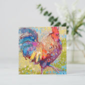 Square Flat Note Card Dankeskarte (Stehend Vorderseite)