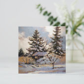 Square Flat Note Card Dankeskarte (Stehend Vorderseite)