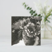 Square Flat Note Card Dankeskarte (Stehend Vorderseite)