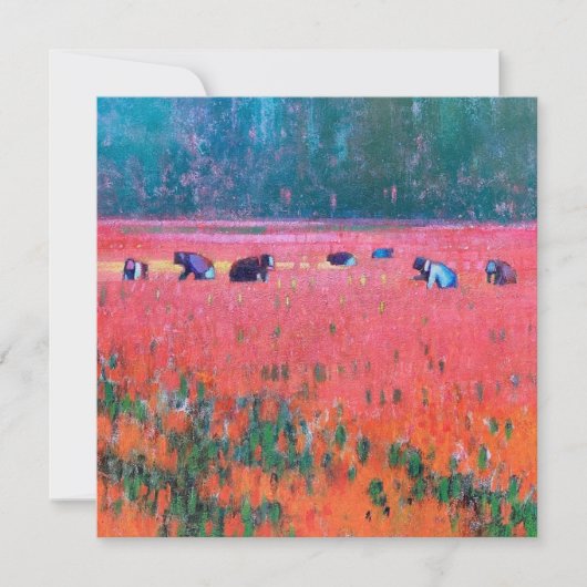 Square Flat Note Card Feiertagskarte (Vorderseite)