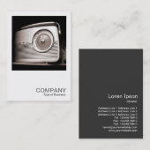 Square Foto 0118 - Old Radio Visitenkarte (Vorne/Hinten)