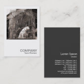 Square Foto 0122 - Käfige Tiere Visitenkarte (Vorne/Hinten)