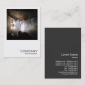 Square Foto 0135 - Konzert Visitenkarte (Vorne/Hinten)