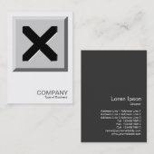 Square Foto 0137 - Nah Hier Visitenkarte (Vorne/Hinten)