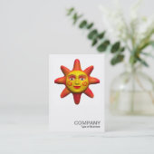 Square Foto 0141 - Sun Visitenkarte (Stehend Vorderseite)