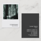 Square Foto 017 - Museumsfenster Visitenkarte (Vorne/Hinten)