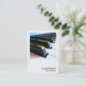 Square Foto 0181 - Tastatur Visitenkarte (Stehend Vorderseite)