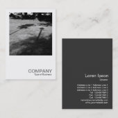 Square Foto 022 - Shadows Visitenkarte (Vorne/Hinten)