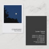 Square Foto 0238 - Sommernacht Visitenkarte (Vorne/Hinten)