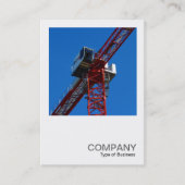 Square Foto 0239 - Tower Crane Visitenkarte (Vorderseite)