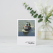 Square Foto 0251 - Little Trawler Visitenkarte (Stehend Vorderseite)