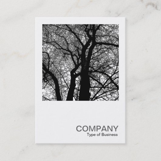 Square Foto 0277 - Hochkontrast Tree Visitenkarte (Vorderseite)