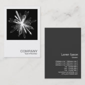 Square Foto 0301 - Crystal Star Visitenkarte (Vorne/Hinten)