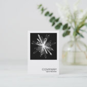 Square Foto 0301 - Crystal Star Visitenkarte (Stehend Vorderseite)