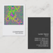 Square Foto 0303 - In Clover Visitenkarte (Vorne/Hinten)