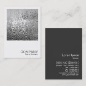 Square Foto 0305 - Cooles Wasser Visitenkarte (Vorne/Hinten)